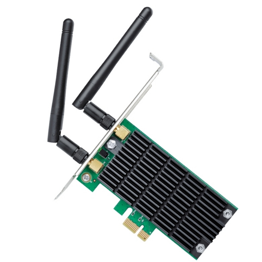 Сетевой адаптер Wi-Fi+ Bluetooth TP-LINK Archer T4E (AC1200, PCI Express, Bluetooth 5.0, 802.11a/b/g/n/ac, 2.4/5ГГц) (Archer T4E)