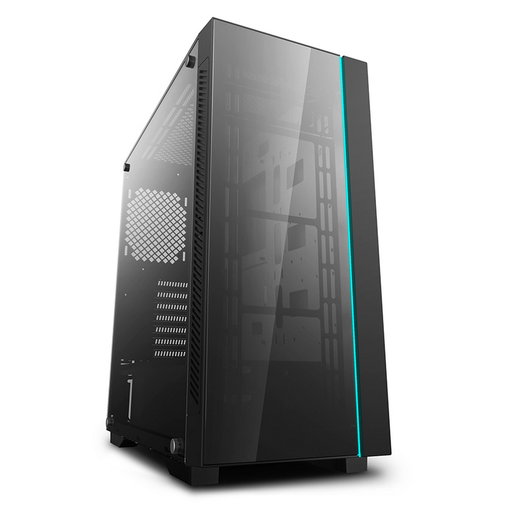 Корпус DEEPCOOL MidTower MATREXX 55 V3 черный (ATX, без БП, 2xUSB2.0+USB3.2, no fan) (DP-ATX-MATREXX55V3)
