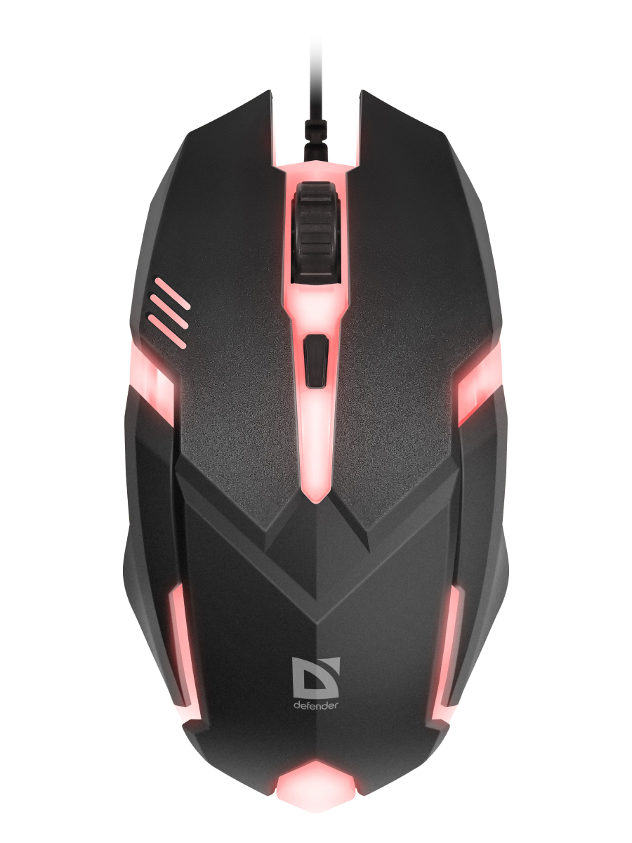 Мышь проводная DEFENDER Hit (Хит) MB-550 (USB, 1600dpi, 4but) (52550)