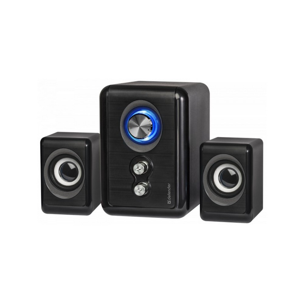 Акустическая система 2.1 DEFENDER V11 черный (11Вт, питание от USB) (65111)