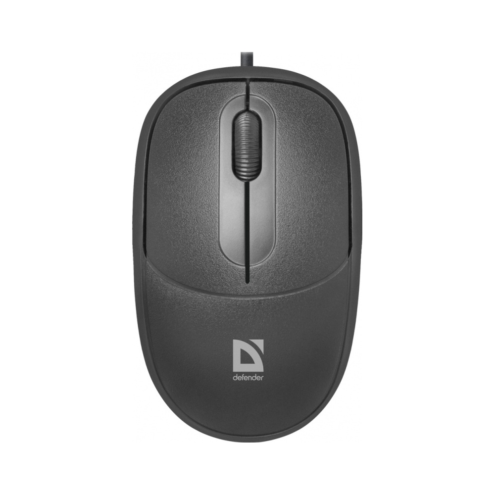 Мышь проводная DEFENDER Datum (Датум) MS-980 черный (USB, 1000dpi, 3but) (52980)