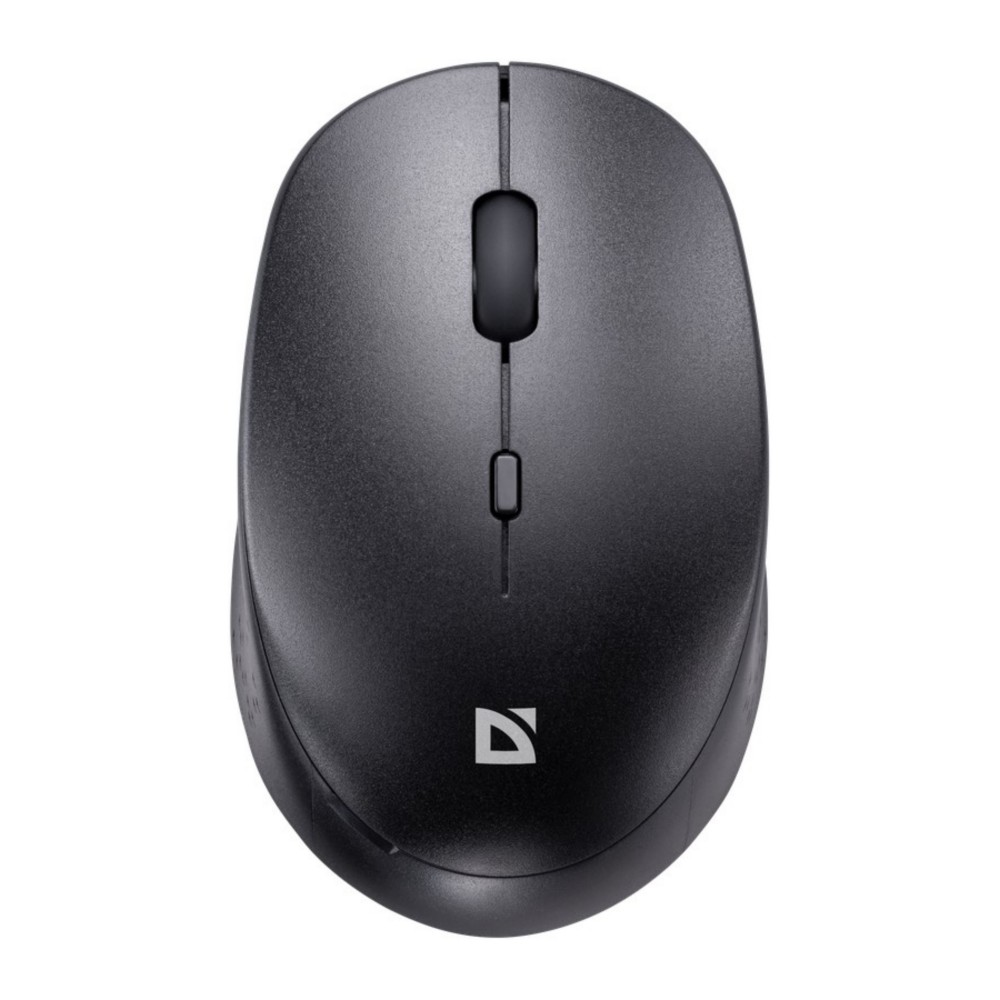 Мышь беспроводная DEFENDER Auris (Аурис) MB-027 черный (USB, 1600dpi, 4but) (52027)