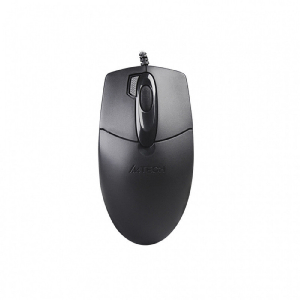 Мышь проводная A4TECH OP-730D черный (USB, 1000dpi, 4but) (OP-730D)