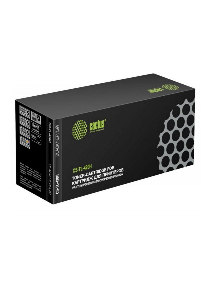 Картридж лазерный CACTUS CS-TL-420H черный ((3000стр.) для Pantum P3010D/P3010DW/P3300D/P3300) (CS-TL-420H)