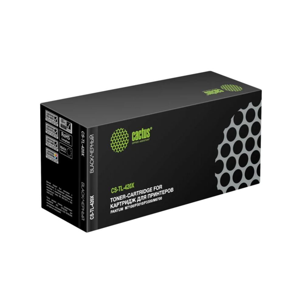 Картридж лазерный CACTUS CS-TL-420X черный ((6000стр.) для Pantum P3010D/P3010DW/P3300D/P3300) (CS-TL-420X)