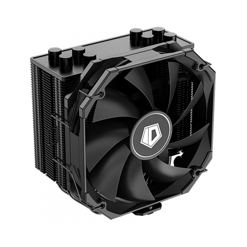 Вентилятор для процессора ID-COOLING SE-224-XTS MINI черный (Soc-AM4/AM5/115x/1200/1700, Al+Cu, PWM 1600rpm, 31.5 dB, 120mm, 4 pin, 180Wt)