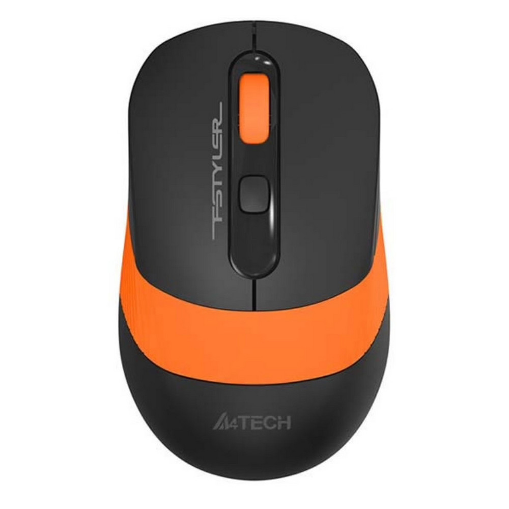 Мышь беспроводная A4TECH FG10 черный/оранжевый (USB, 2000dpi, 4but) (FG10 ORANGE)