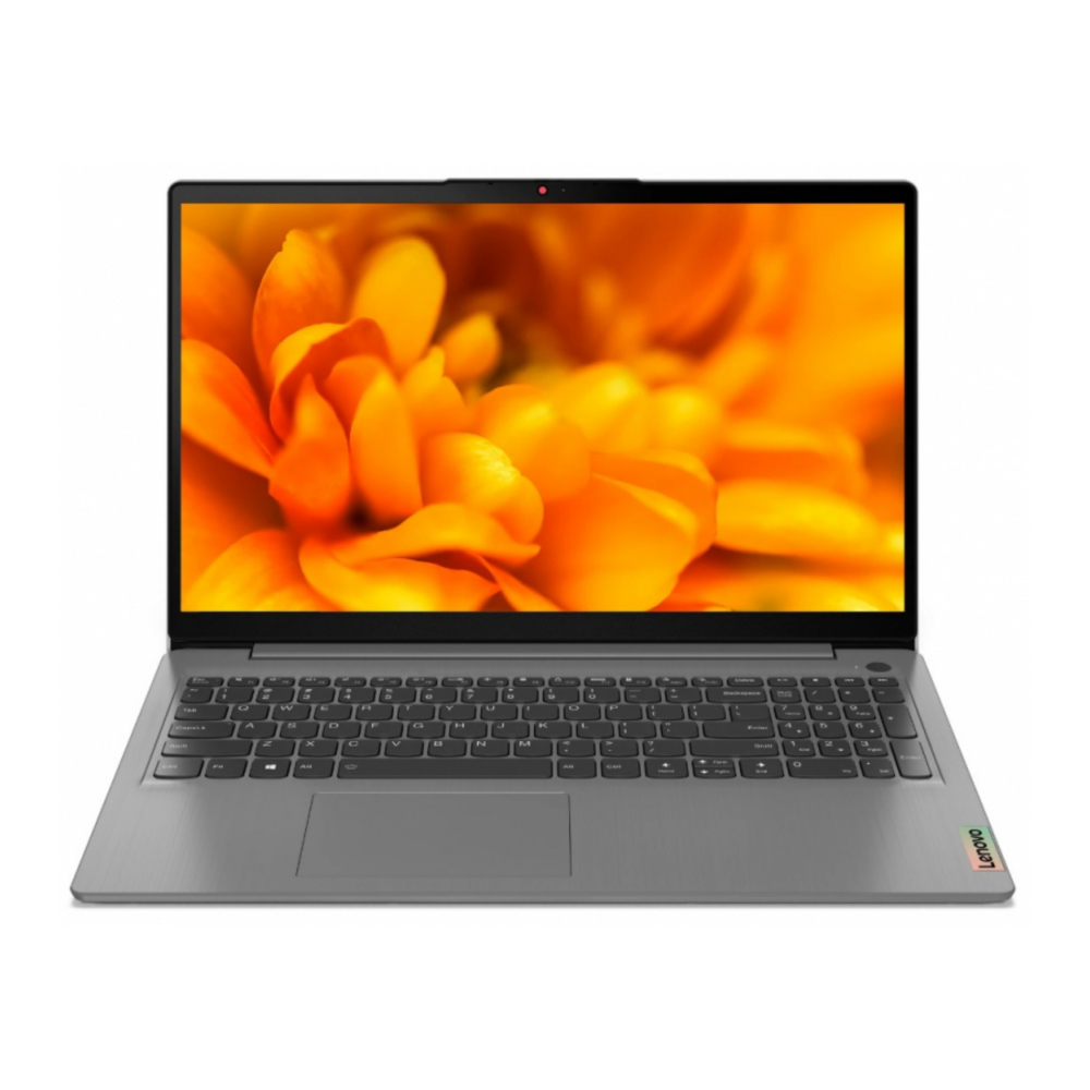 Ноутбук 15.6" IPS FHD LENOVO IdeaPad 3 серый (Core i3 1215U/8Gb/256Gb SSD/VGA int/noOS) (82RK013NRK)