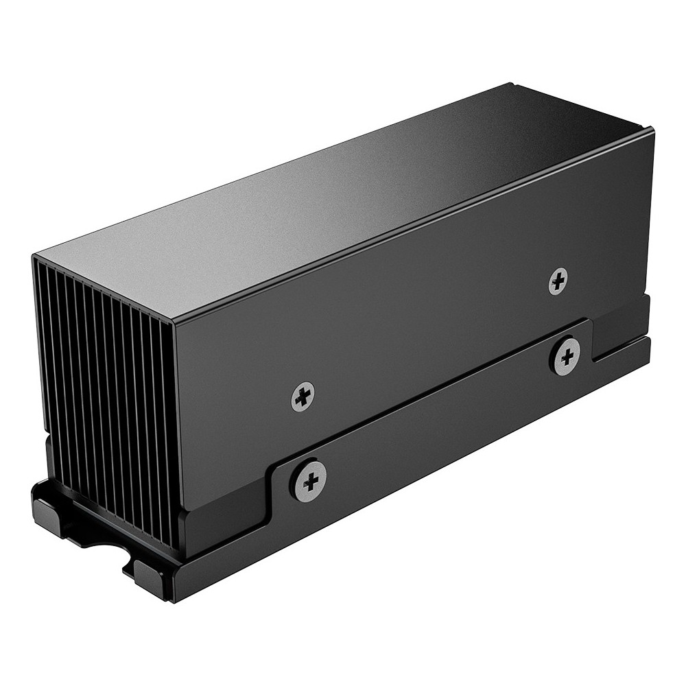 Радиатор ID-COOLING ZERO M25 (SSD M.2 2280, 72x22.3x27.8mm, Aluminum fins + Thermal pad, 1.16CFM, 24.6 дБ) (ZERO-M25)