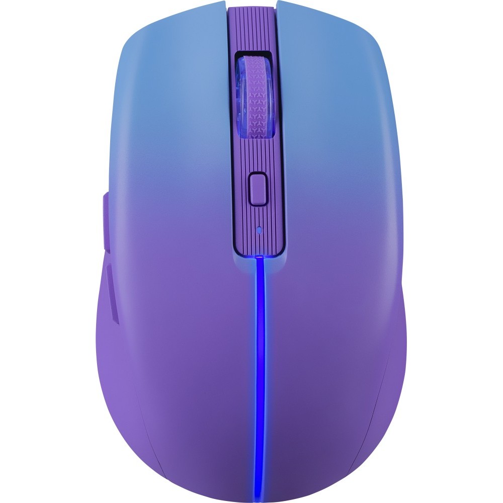 Мышь беспроводная DEFENDER Mystery (Тайна) MM-301 фиолетовый (USB/BT, 1600dpi, 6but) (52301)