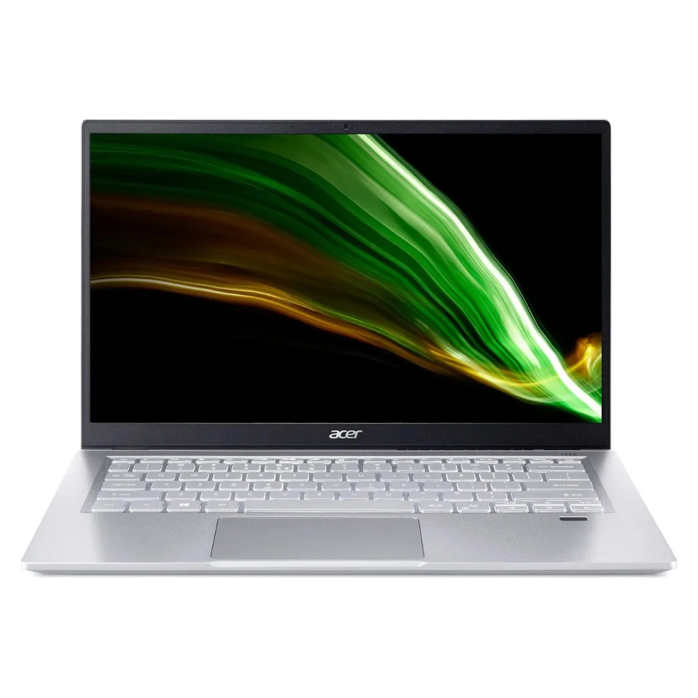 Ноутбук 14" IPS FHD ACER Swift 3 SF314-43 серебристый (Ryzen 7 5700U/16Gb/512Gb SSD/VGA int/noOS) (NX.AB1ER.011)