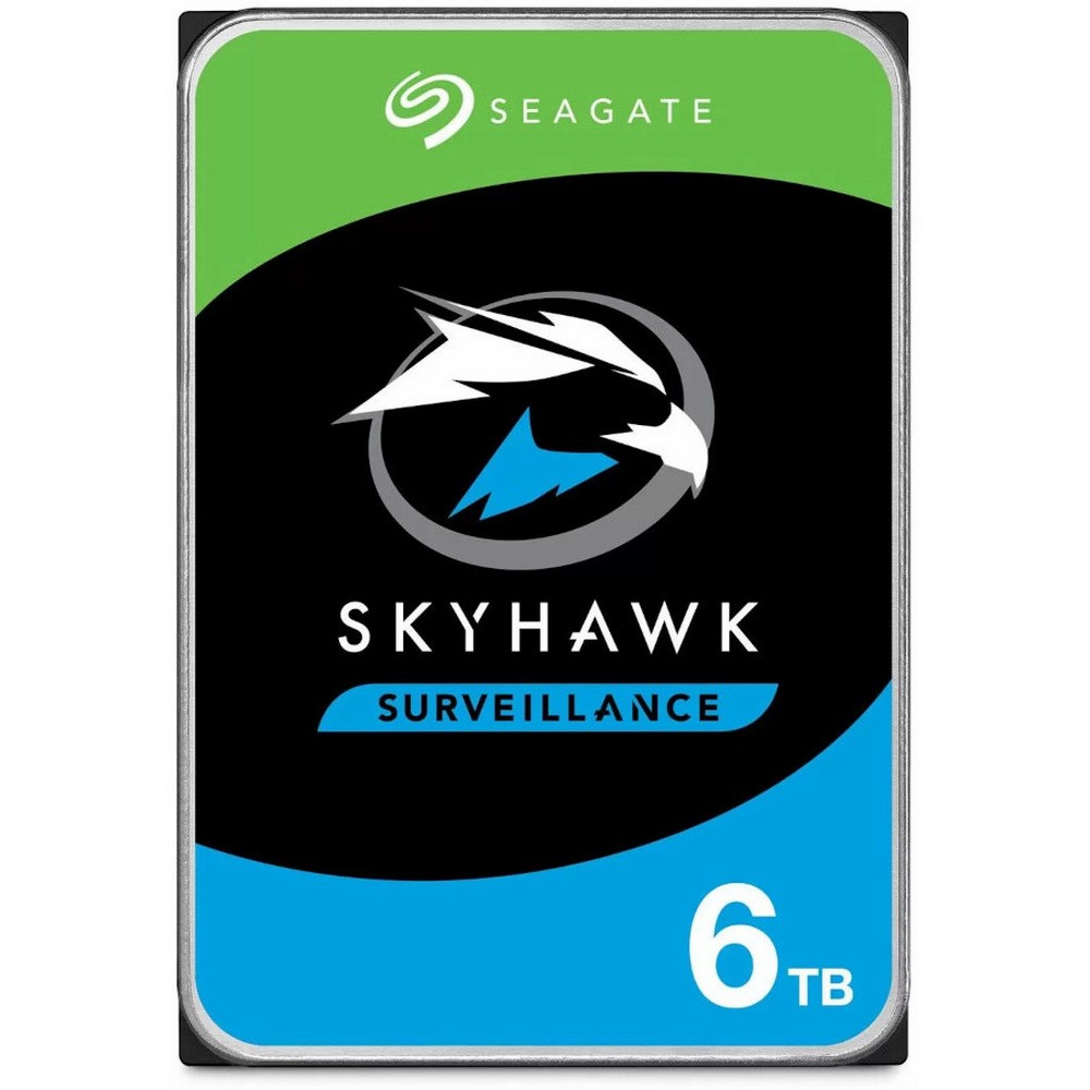 Жесткий диск SEAGATE 6Tb Skyhawk (3.5", SATA-III, 5400rpm, 256Mb) (ST6000VX008)