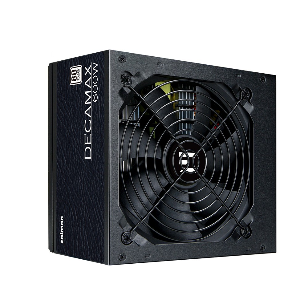 Блок питания ZALMAN 600W DecaMax ZM600-LX3 черный (ATX, 80+, APFC, 20+4P, 2xPCIe 6+2P, 3хMolex, 6xSATA, 120mm fan, RTL) (ZM600-LX3)