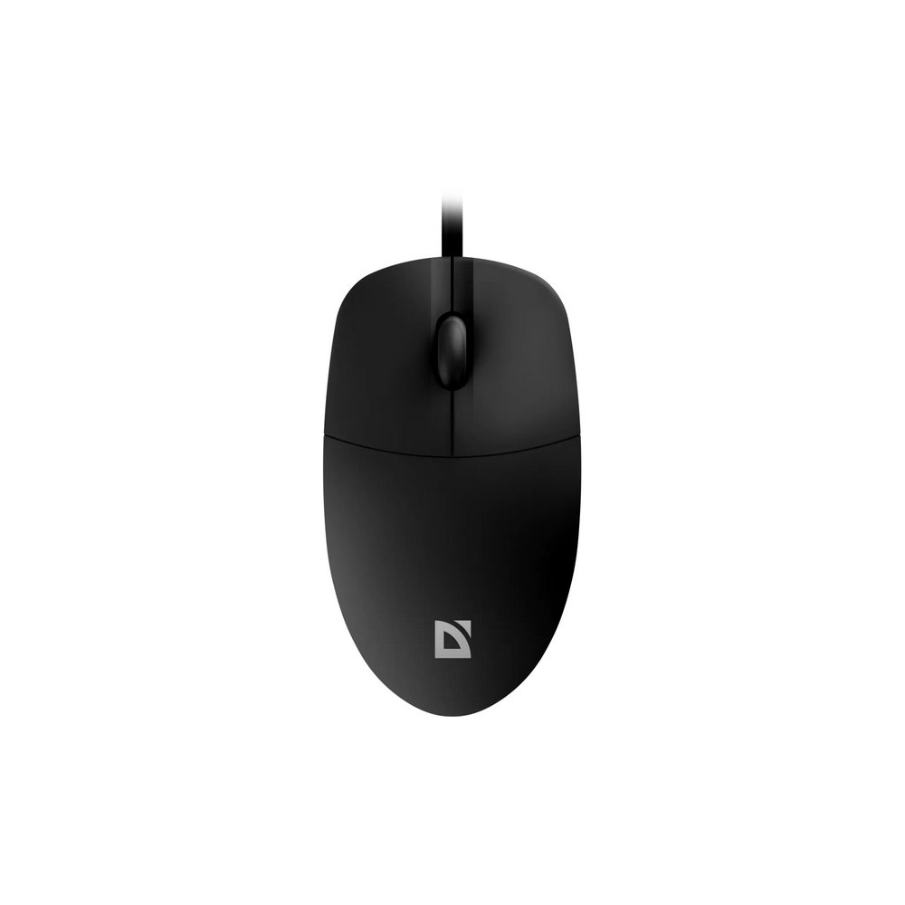 Мышь проводная DEFENDER Azora (Азора) MB-241 черный (USB, 1200dpi, 3but) (52241)