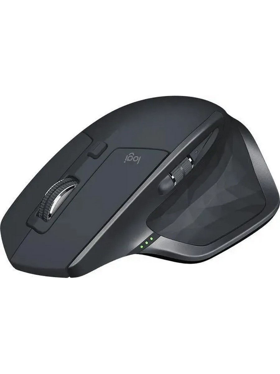 Мышь беспроводная LOGITECH MX Master 2S черный (USB/BT, 4000dpi, 7but) (910-007223)