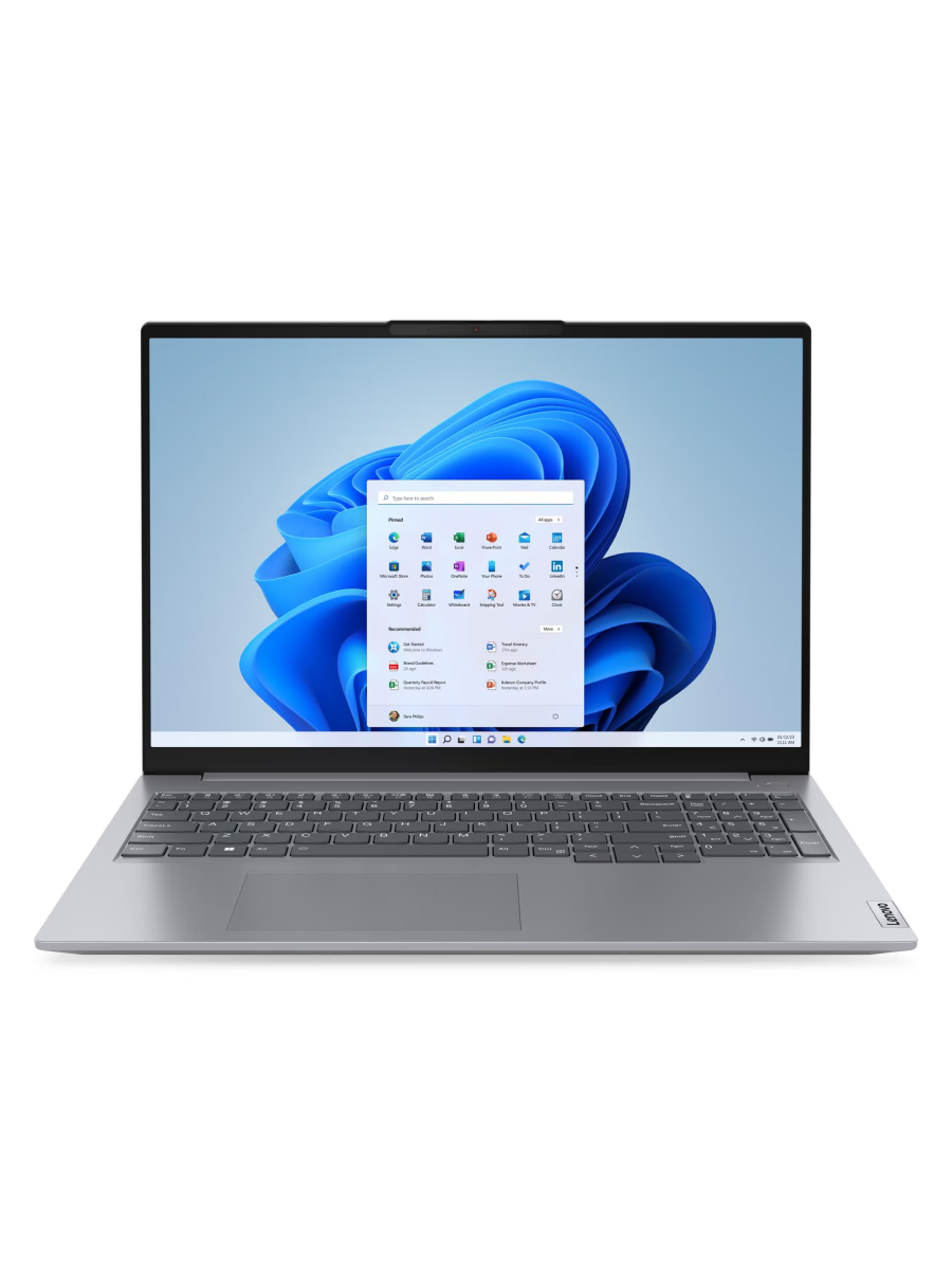Ноутбук 16" IPS WUXGA LENOVO ThinkBook 16 G6 IRL серый (Core i5 13420H/16Gb/512Gb SSD/VGA int/FP/noOS) ((21KH00SMEV))