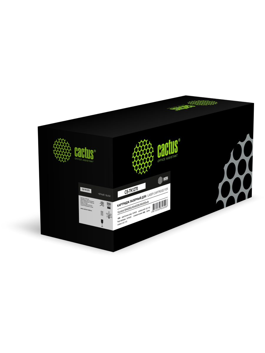 Картридж лазерный CACTUS CS-TK1270 (TK-1270) черный ((10000стр.) для Kyocera MA4000x/MA4000fx/MA4000wifxNew) (CS-TK1270)