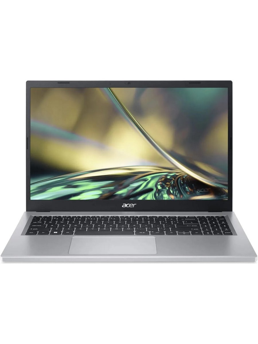 Ноутбук 15.6" IPS FHD ACER Aspire A315-24P-R6N2 серебристый (AMD Ryzen 5 7520U/16Gb/1Tb SSD/VGA int/noOS) (NX.KDEER.00M)