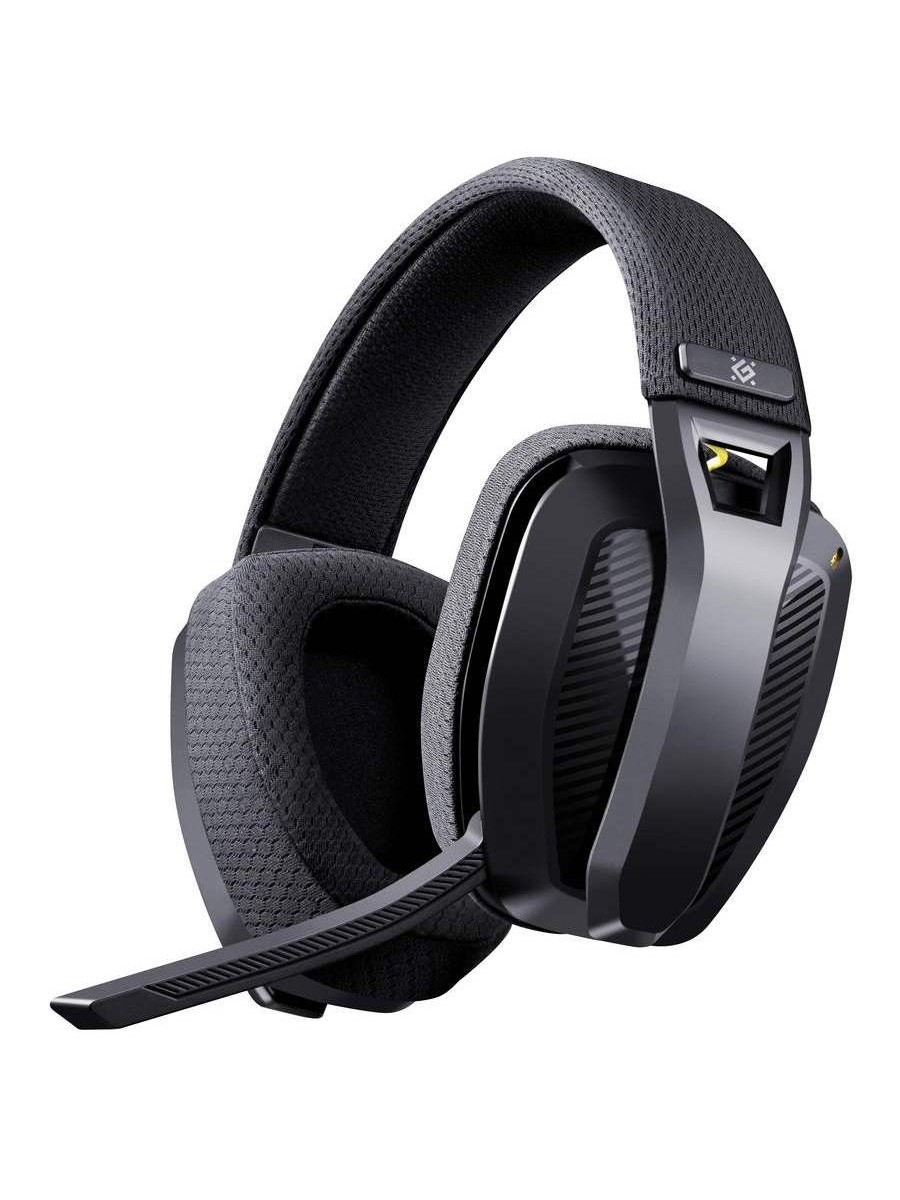 Гарнитура игровая беспроводная DEFENDER Orion (Орион) черный (микрофон, Bluetooth/2.4G, Type-C) (64690)