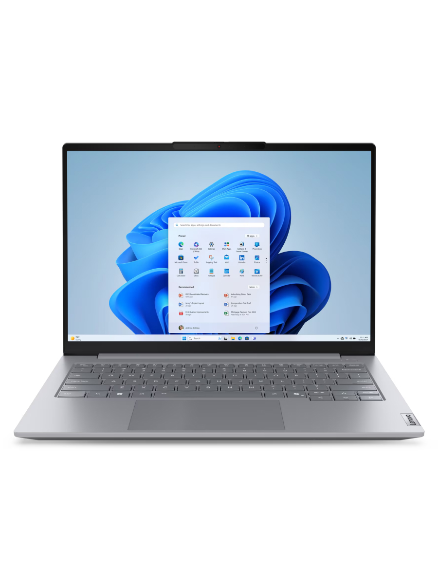 Ноутбук 14" IPS WUXGA LENOVO ThinkBook 14 G8 IRL серый (Core 7 240H/32Gb/512Gb SSD/VGA int/FP/noOS ) ((21SG002LGQ))