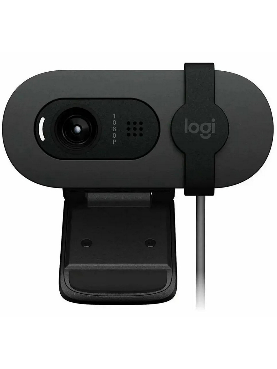 Камера-Web LOGITECH HD Webcam Brio 105 (Брио 105) графит (2MP, 1920x1080, USB 2.0) (960-001590)
