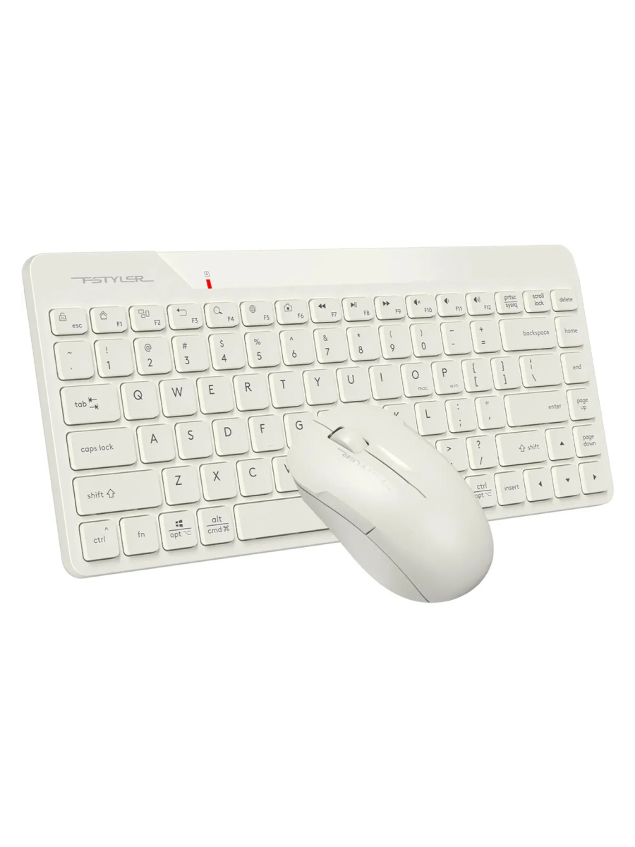 Комплект клавиатура+мышь беспроводной A4TECH FG2200 Air2 бежевый (USB, 1200dpi) (FG2200 AIR2 BEIGE)