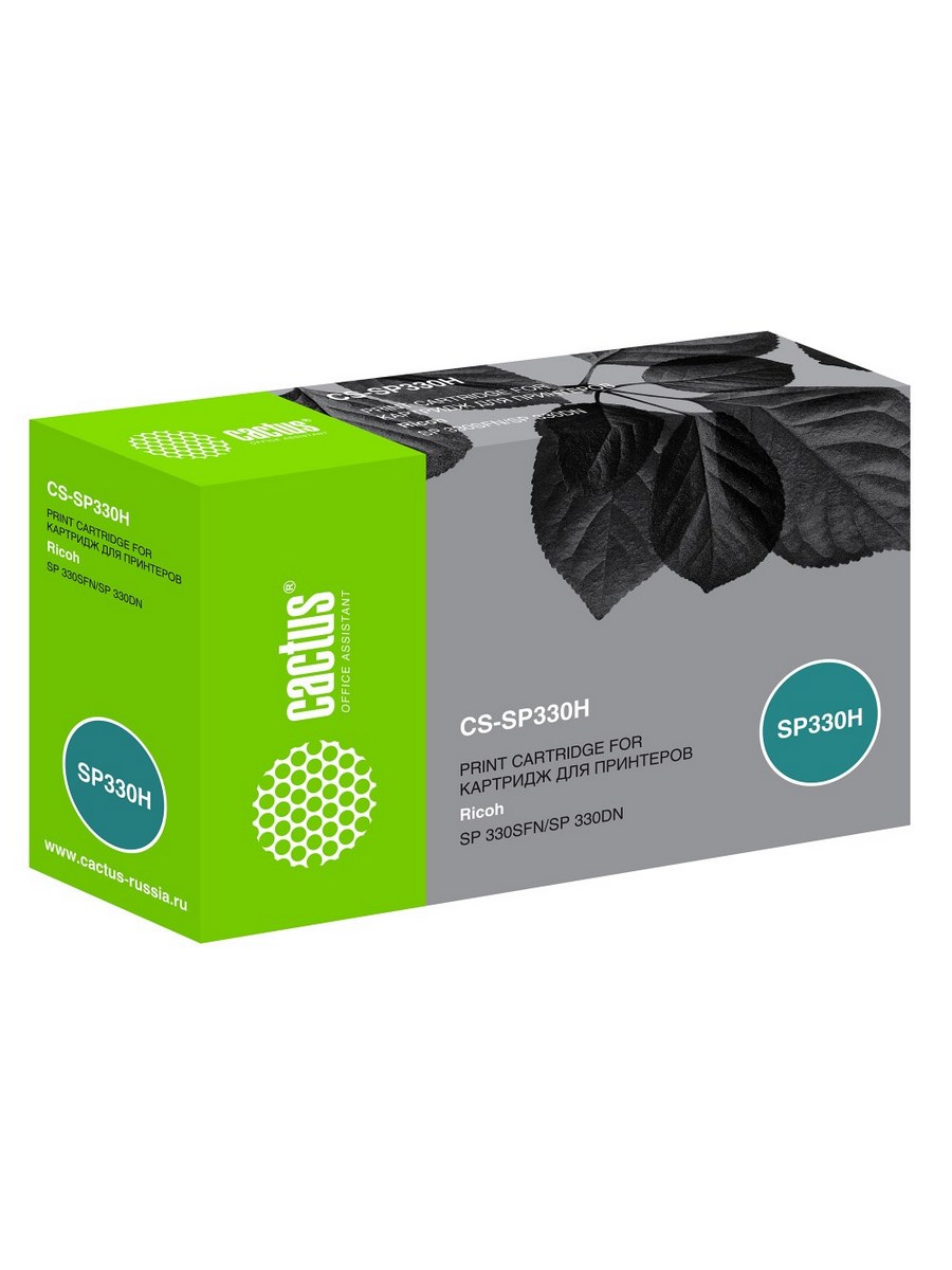 Картридж лазерный CACTUS CS-SP330H (408281) черный ((7000стр.) для Ricoh Aficio SP 330DN/330SFN/330SN) (CS-SP330H)