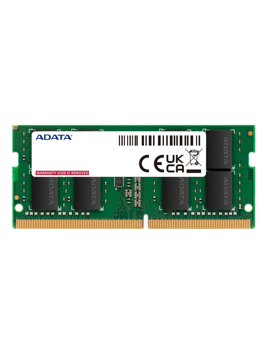 Память ADATA DDR4 SO-DIMM 8Gb (PC25600, 3200MHz, CL22, 1.2V, OEM) (AD4S32008G22-BGN)