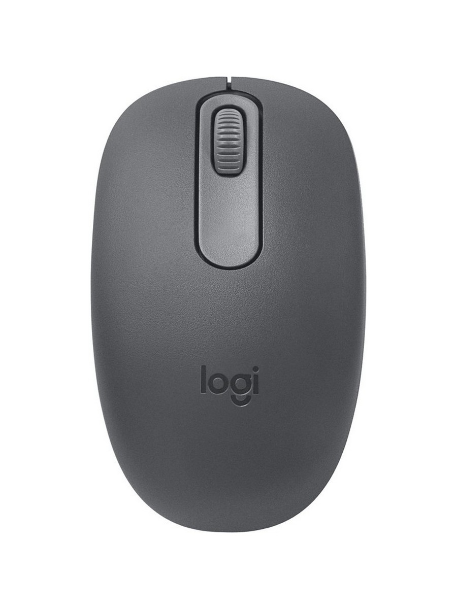 Мышь беспроводная LOGITECH M196 графит (BT, 1000dpi, 3but) (910-007459)