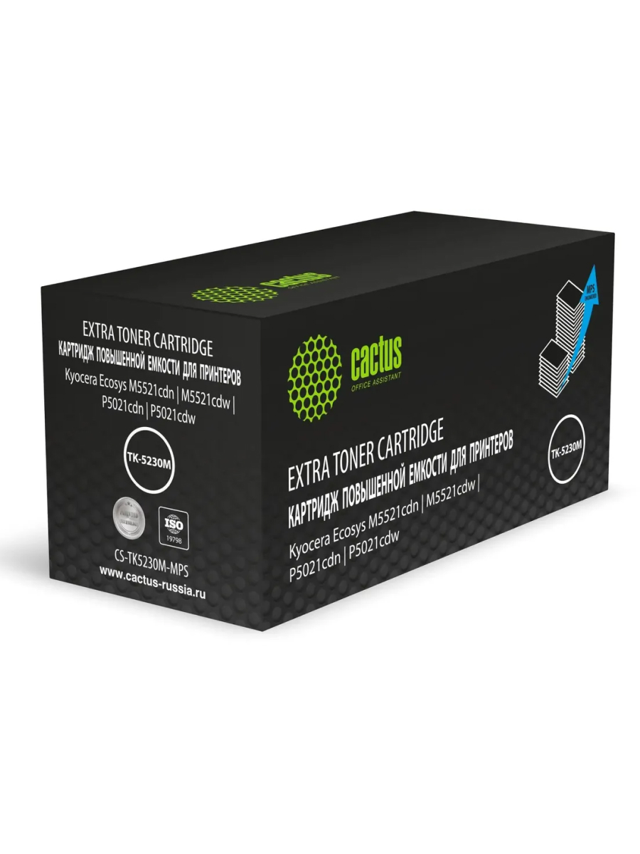 Картридж лазерный CACTUS CS-TK5230M-MPS пурпурный ((4400стр.) для Kyocera Ecosys M5521cdn/M5521cdw/P5021) (CS-TK5230M-MPS)