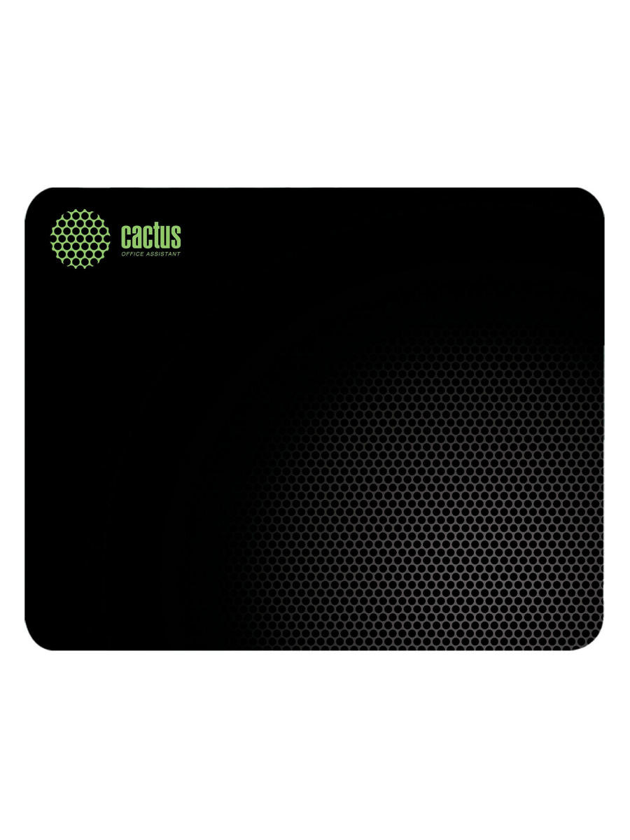 Коврик для мыши CACTUS Black Mesh (Черная сетка) черный (тканевый, прорезиненное основание, 300x250x3мм) (CS-MPC-D02M)