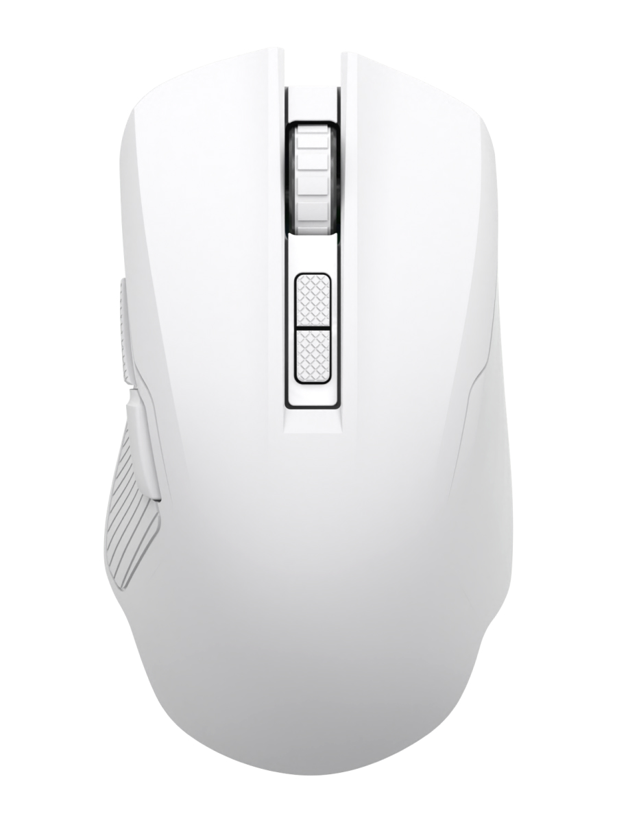 Мышь беспроводная DEFENDER Whisper (Шепот) GM-209 белый (USB/BT, 7200dpi, 8but) (52208)