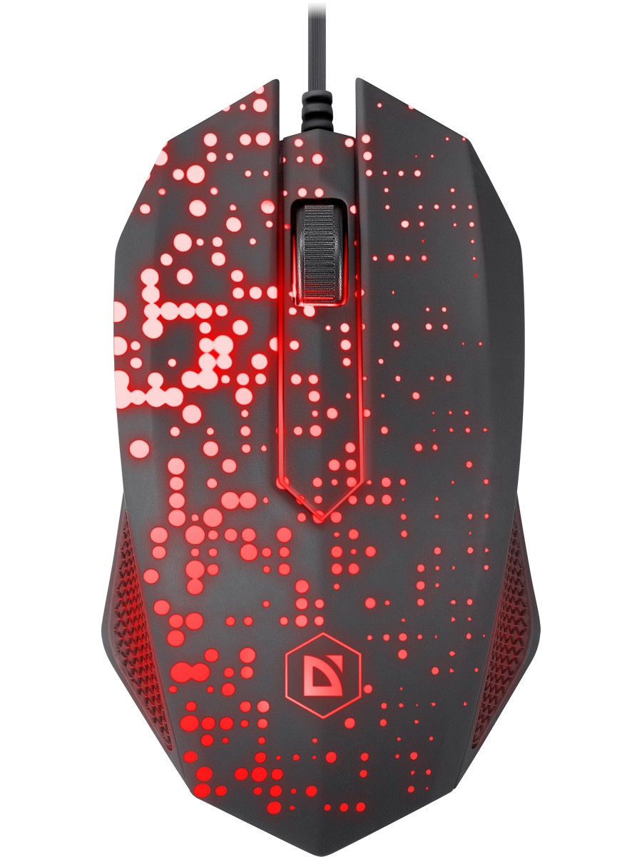 Мышь проводная DEFENDER Event (Явление) MB-754 черный (USB, 1000dpi, 3but) (52754)