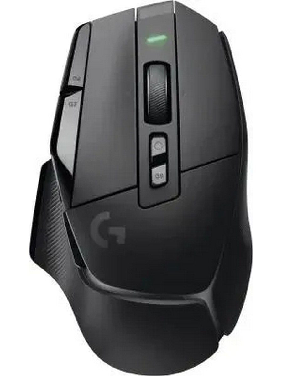 Мышь беспроводная LOGITECH G502 X Lightspeed (Скорость света) черный (USB, 25600dpi, 13but, игровая) (910-006185)