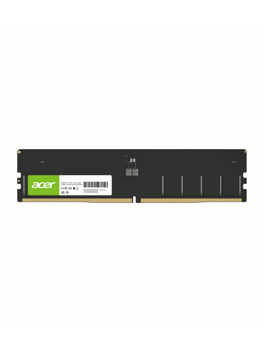 Память ACER DDR5 DIMM 16Gb UD200 (PC38400, 4800MHz, CL40, 1.1V, RTL) (BL.9BWWA.420)