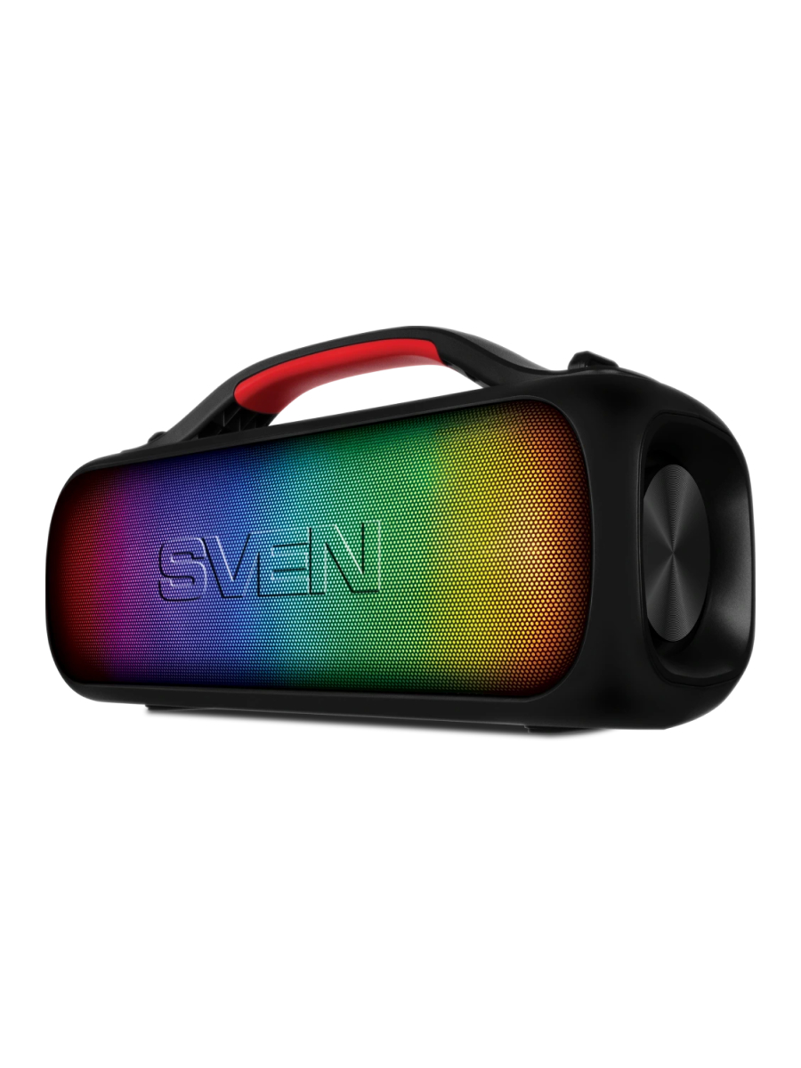 Колонка портативная SVEN PS-360 черный (24Вт, USB, Bluetooth, питание от аккумулятора) (SV-021740)