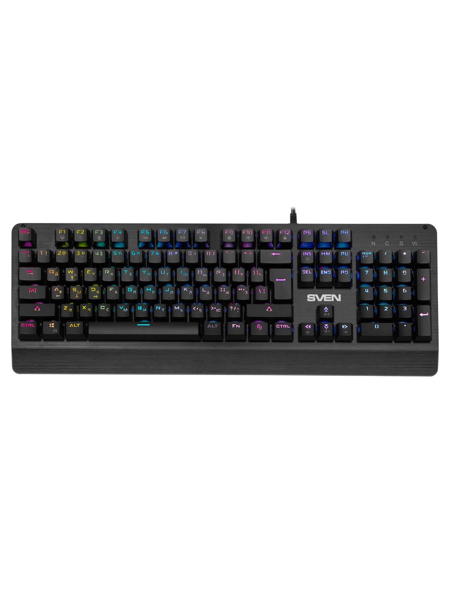 Клавиатура проводная SVEN KB-G9700 черный (USB, 104 клавиши) (SV-015831)