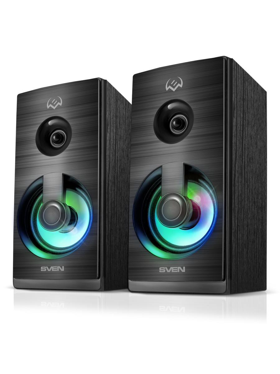 Акустическая система 2.0 SVEN SPS-512 черный (6Вт, питание от USB) (SV-020156)