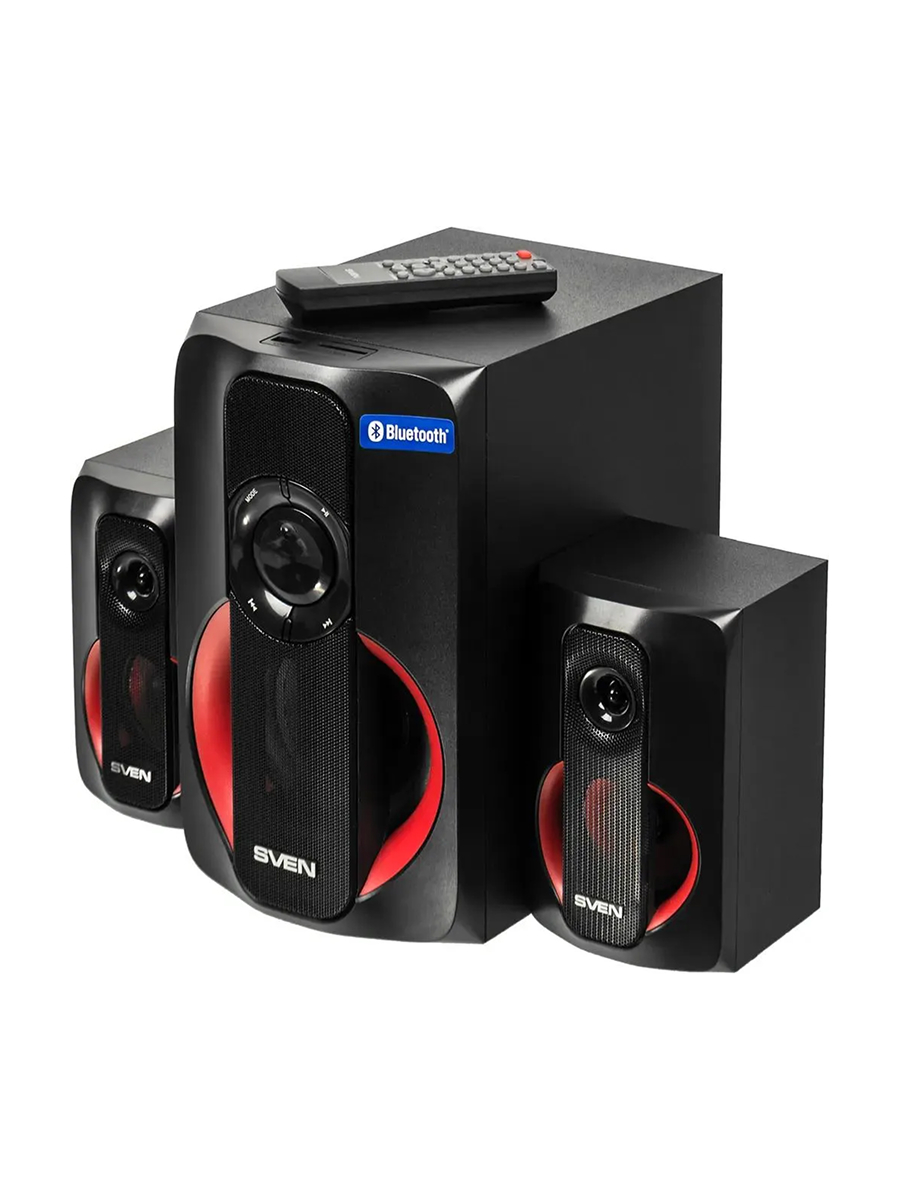 Акустическая система 2.1 SVEN MS-304 черный (40Вт, питание от сети) (SV-015602)