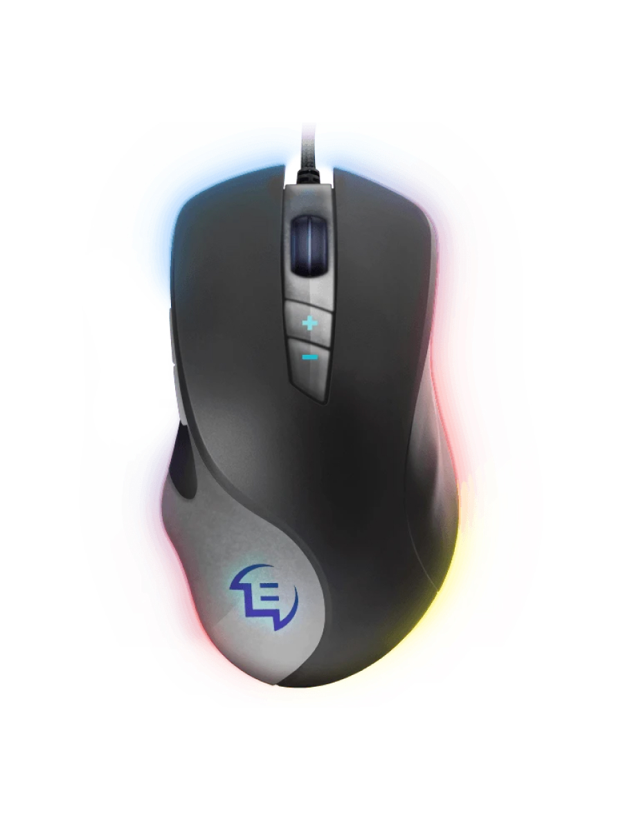 Мышь проводная SVEN RX-G970 черный (USB, 4000dpi, 7but) (SV-016401)