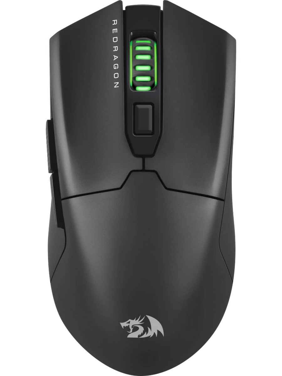 Мышь проводная DEFENDER Redragon Fyzu (Фузи) черный (USB, 26000dpi, 7but) (72153)