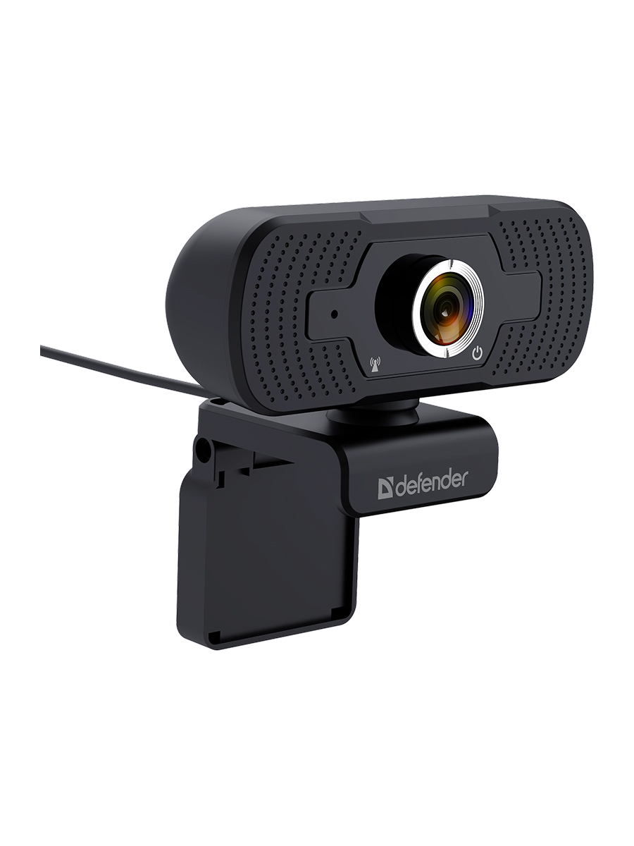 Камера-Web DEFENDER QHD G-lens 2591 черный (4MP, 2560х1440, USB 2.0) (63191)