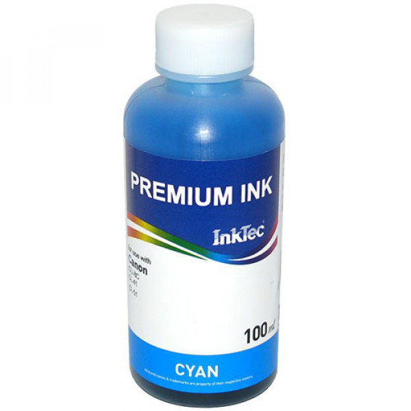 Чернила InkTec (C908) для Canon PIXMA iP4200 (CLI-8/CL-41/51), C, 0,1 л. (ориг.фасовка)