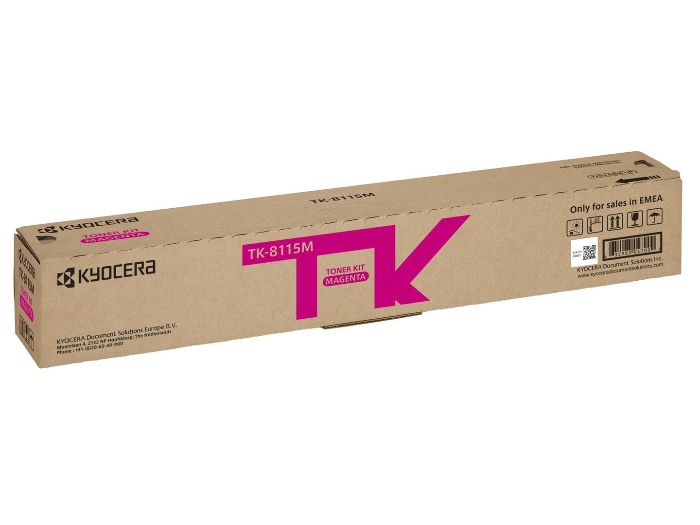 Тонер-картридж TK-8115M Kyocera Ecosys M8124/M8130, 6K, красный, (O), 1T02P3BNL0