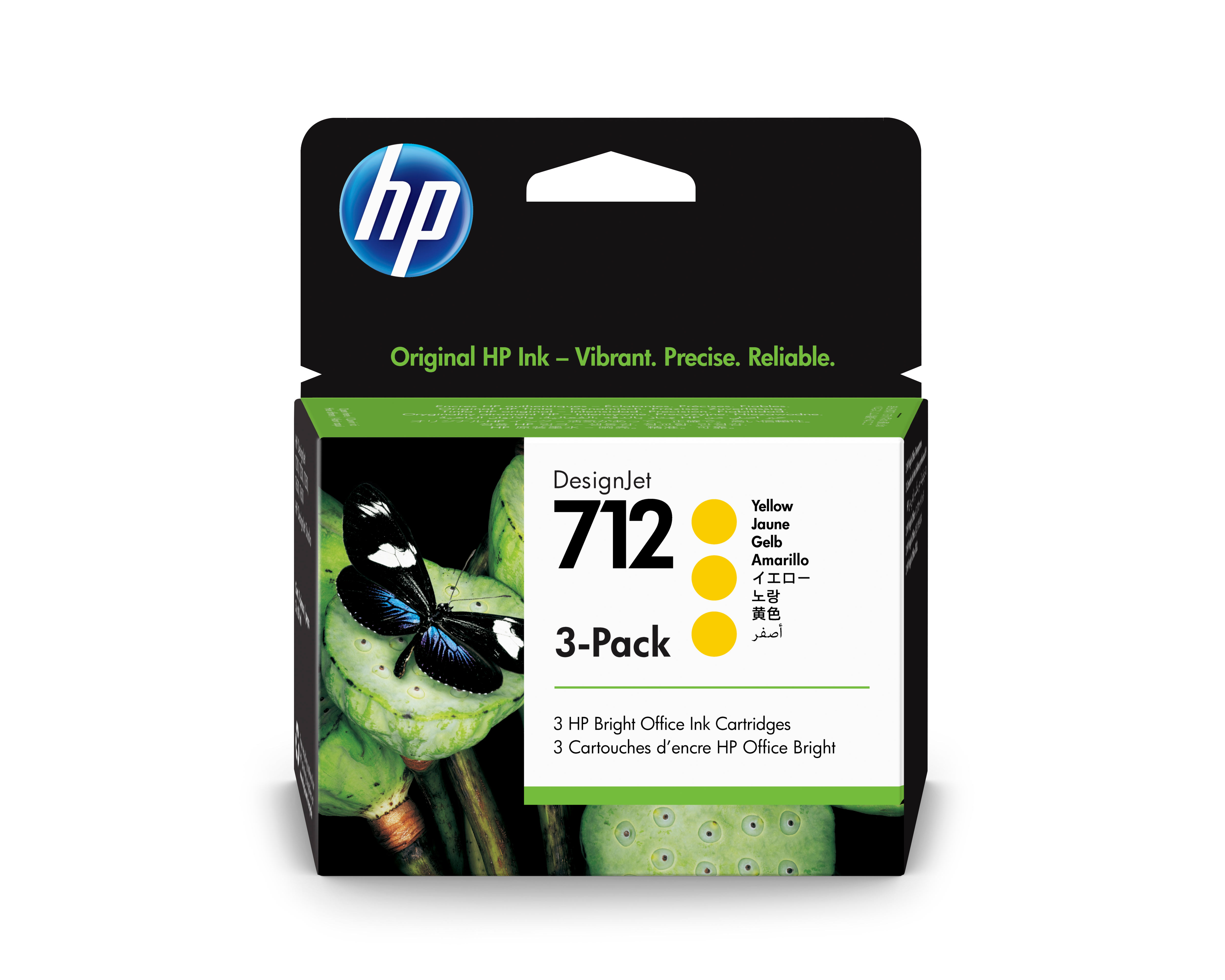 Картридж 712 для HP DJ T230/630, 29млХ3шт (O) желтый 3ED79A