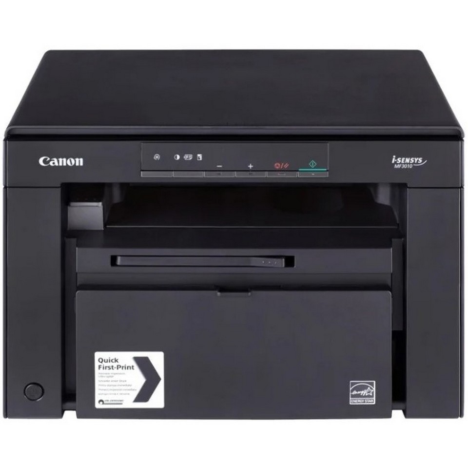 МФУ лазерный CANON i-SENSYS MF3010 (А4, принтер/сканер/копир, 1200x600dpi, 18ppm, 64Mb, USB) (5252B004)