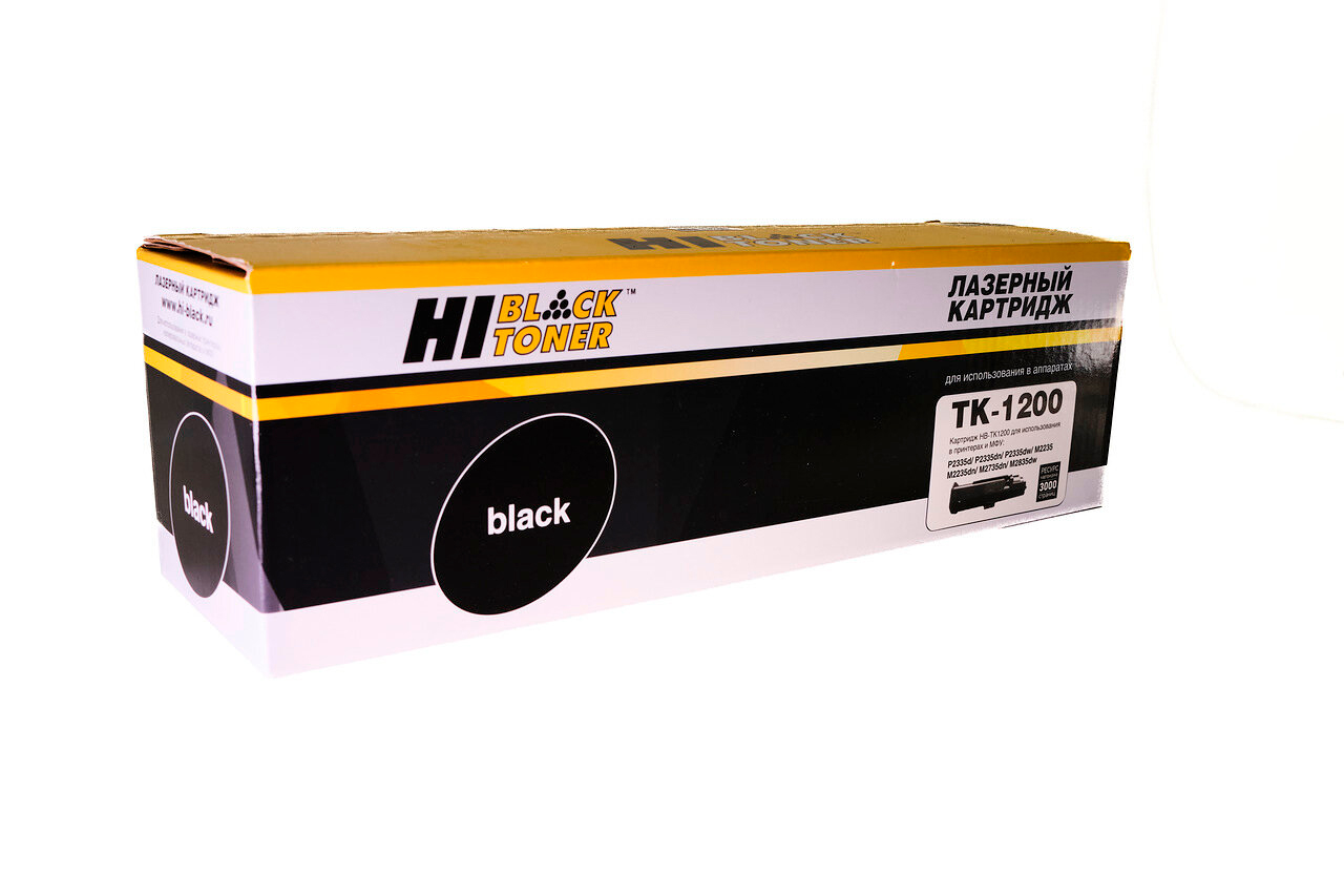 Тонер-картридж Hi-Black (HB-TK-1200) для Kyocera Ecosys M2235/2735/2835/P2335, 3K