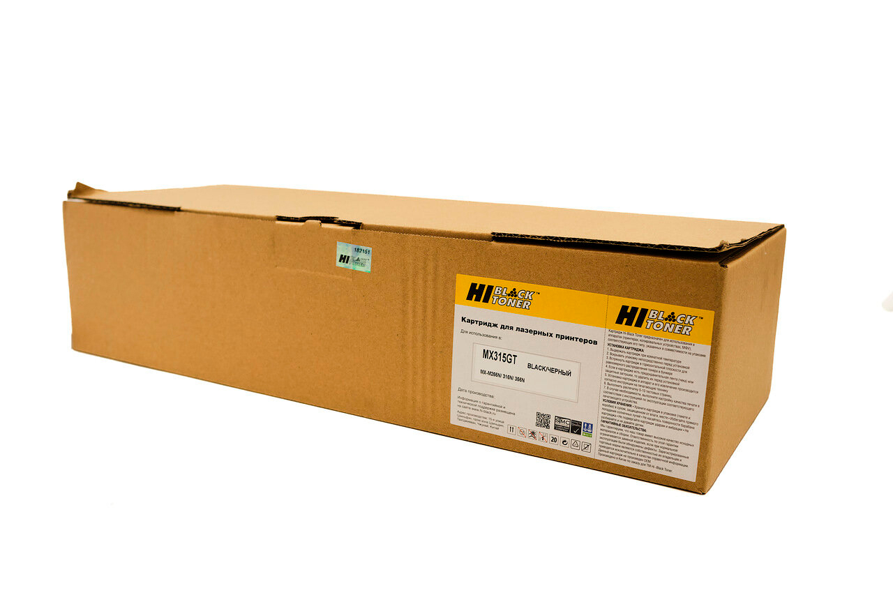 Тонер-картридж Hi-Black (HB-MX315GT) для Sharp MXM266N/316N/356N, 27,5K