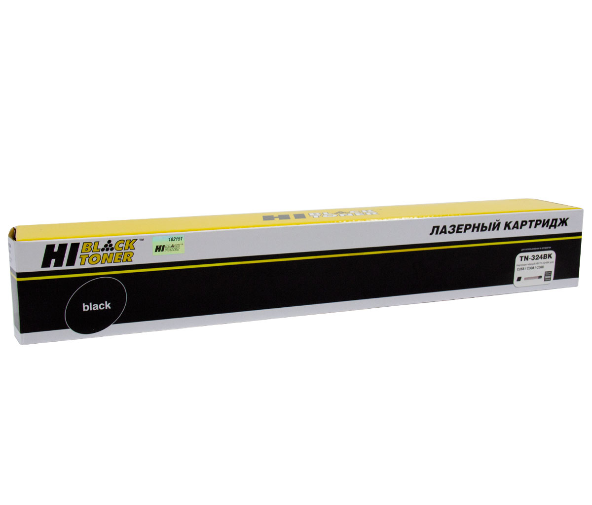 Тонер-картридж Hi-Black (HB-TN-324K) для Konica-Minolta bizhub C258/C308/C368, Bk, 28K