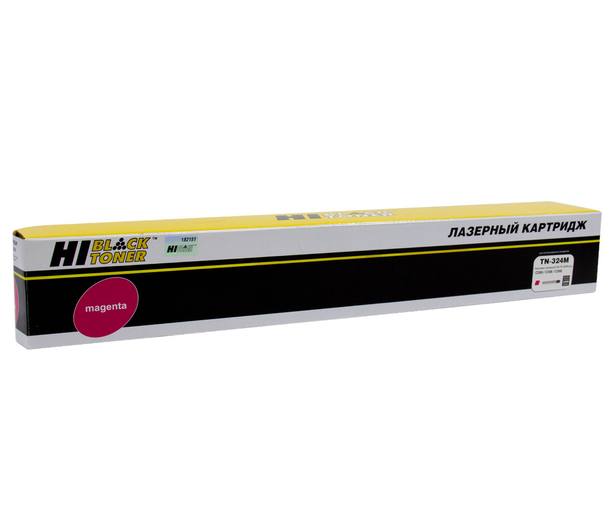 Тонер-картридж Hi-Black (HB-TN-324M) для Konica-Minolta bizhub C258/C308/C368,M, 26K